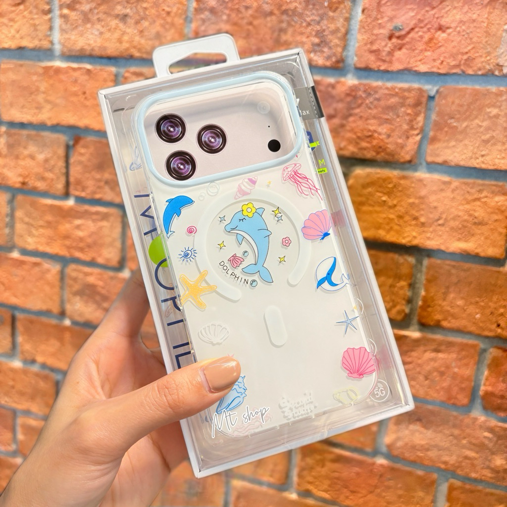 🎉MOOPHE Case เคสลายน่ารัก รองรับการชาร์จไร้สาย สำหรับ iP 17 17pro 17promax 16 16plus 16pro 16promax