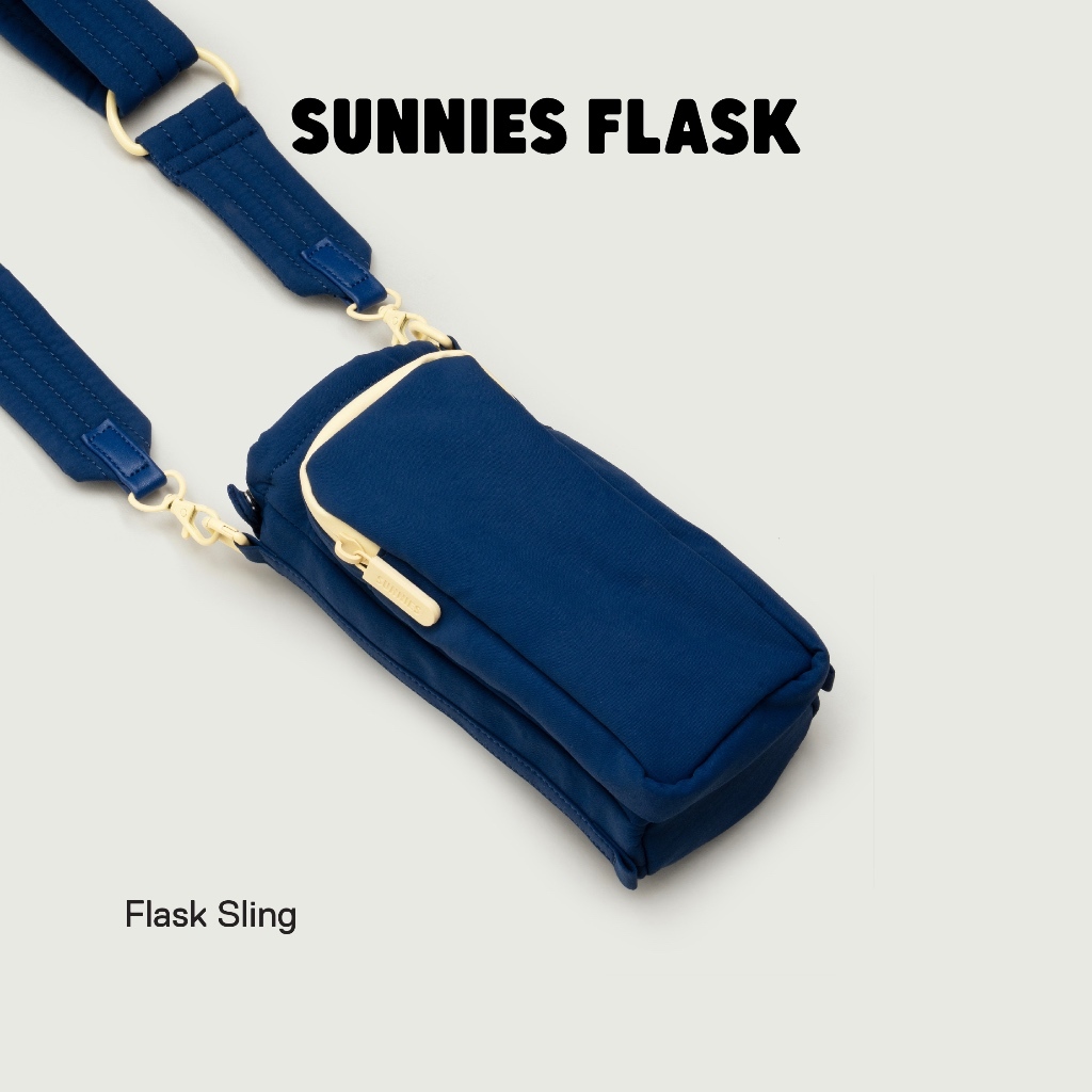 Sunnies Flask Sling (กระเป๋าใส่กระบอกน้ำไนลอน พร้อมสายสะพาย)