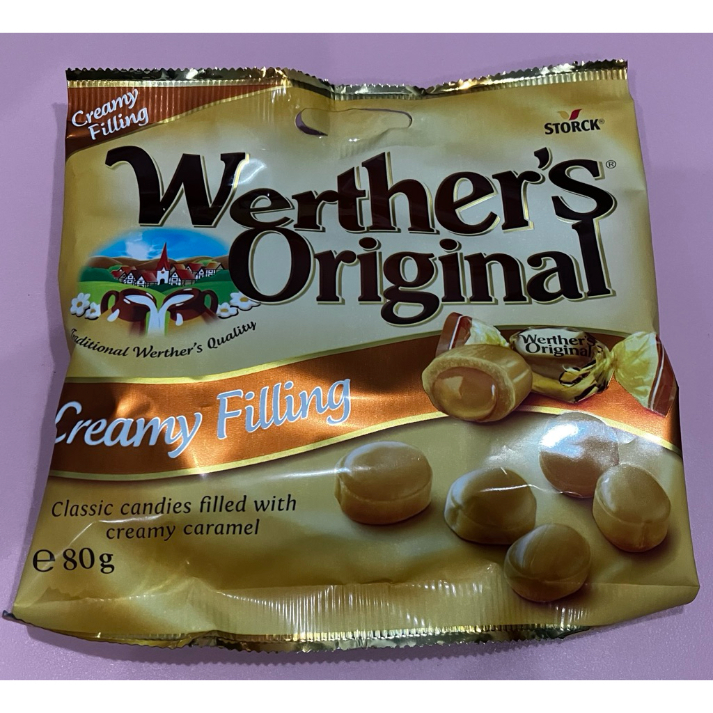 Werther’s Original Creamy Filling (ลูกอมสอดไส้ครีมคาราเมล)