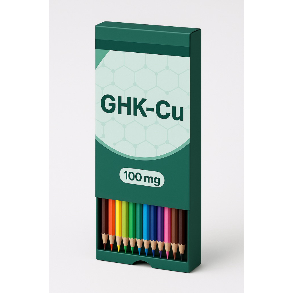 ดินสอสี ghk  100mg พร้อมอุปกรณ์4ชุด