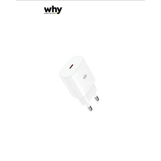 WHY หัวชาร์จเร็ว 25W Type-C PD ใช้กับ ไอโฟน และ สมาร์ทโฟน ได้เต็มประสิทธิภาพ มี มอก. ประกัน 1 ปี 91C
