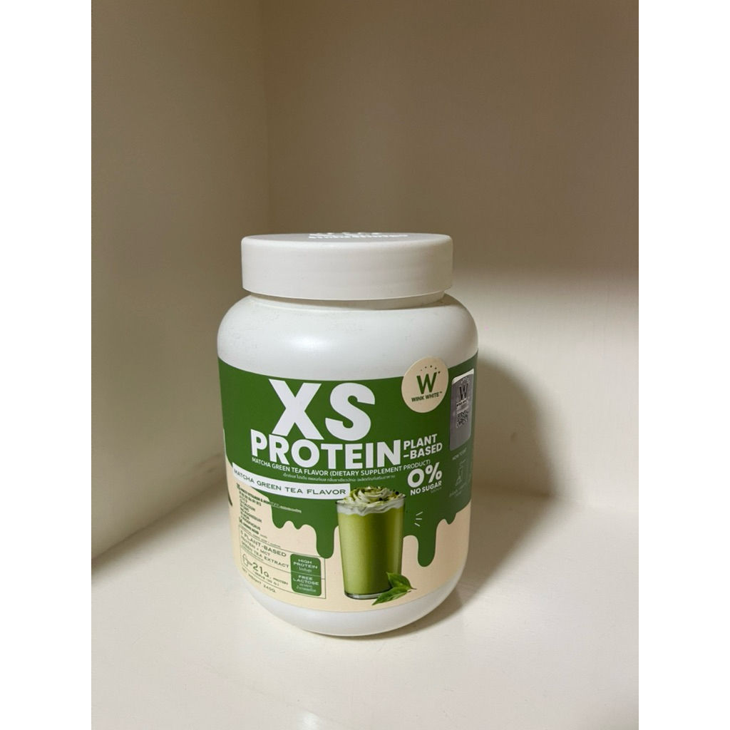 XS Protein Wink White รส ชาเขียว 🍵