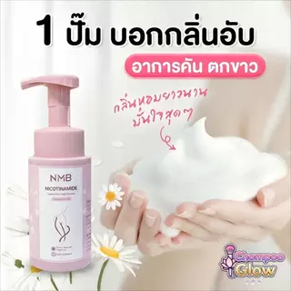 น้ำยาอนามัย ไนอาอาซินาไมด์ ล้างจุดซ่อนเร้น ทำความสะอาดจุดซ่อนเร้น สูตรเย็นสดชื่น NMB Feminine Cleanser