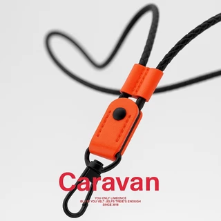 Caravan Crew Phone lanyard สายคล้องมือถือ สายคล้องคอ วัสดุหนัง