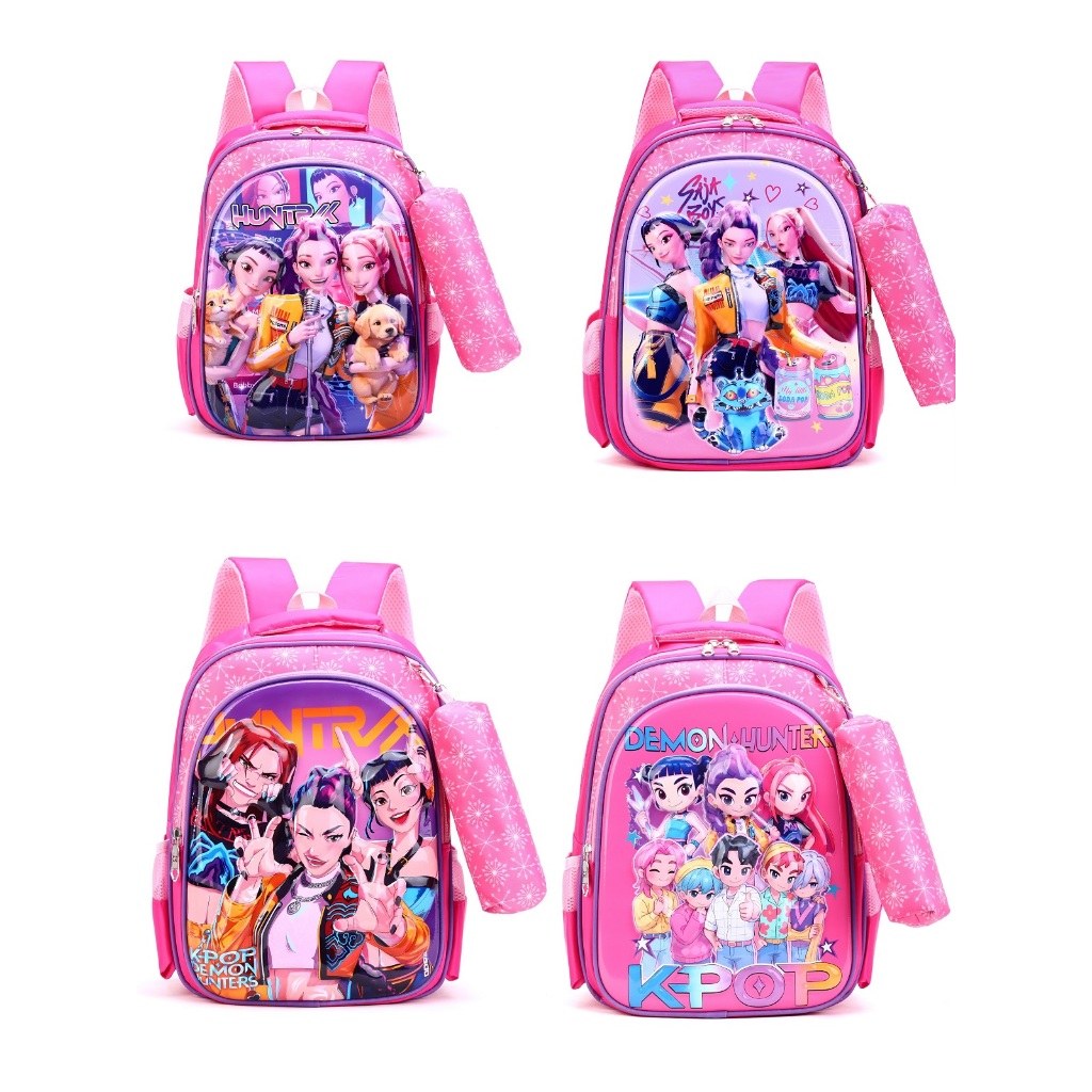 กระเป๋าเป้3D14นิ้ว กระเป๋าสะพายใส่กระดาษA4ได้ สินค้าในไทยพร้อมส่ง - รูปที่ 3