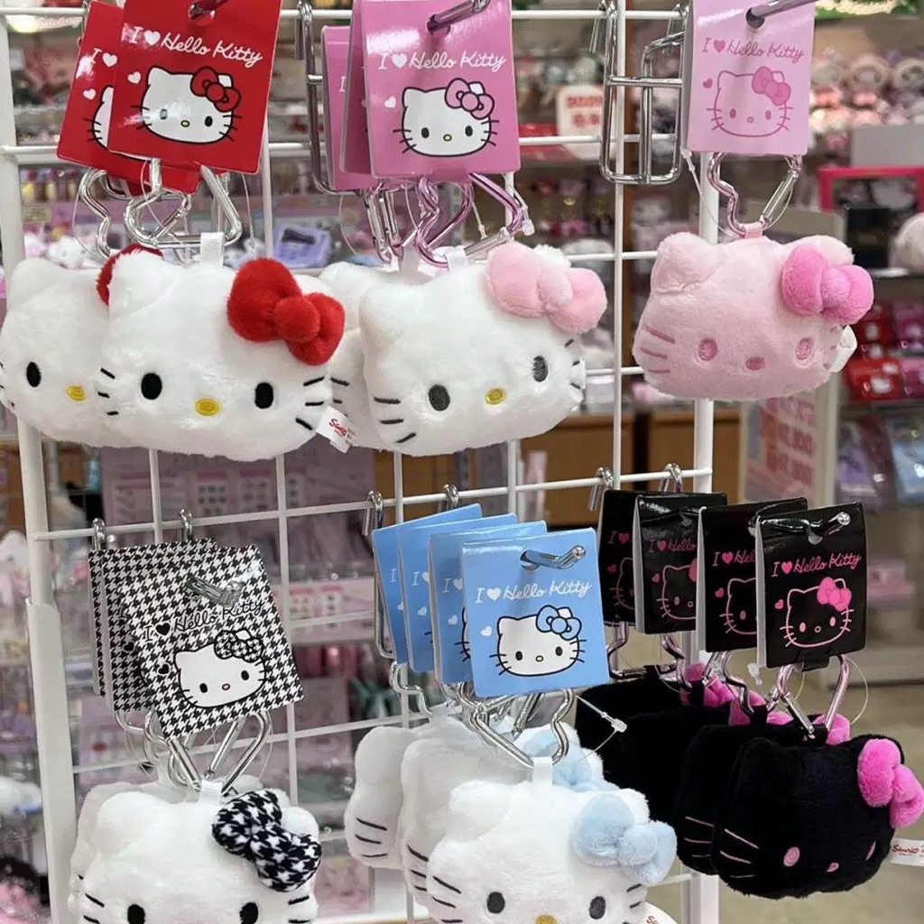 พวงกุญแจ Hello Kitty ❤️ แบบหน้า ห่วงห้อยรูปหัวใจ 💕❤️