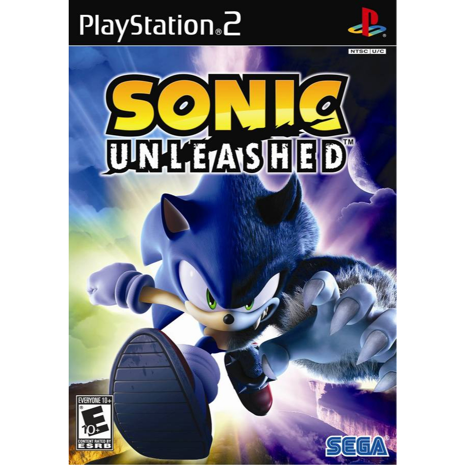 [PS2] Sonic Unleashed (1 DISC) เกมเพลทู แผ่นก็อปปี้ไรท์ PS2 GAMES BURNED DVD-R DISC