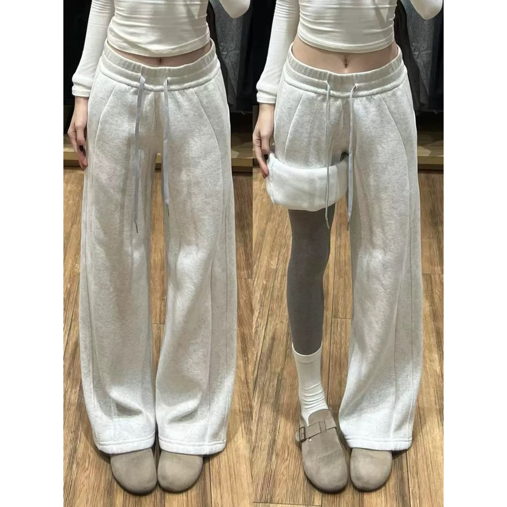 ‼️พร้อมส่ง‼️กางเกงวอร์ม บุขน