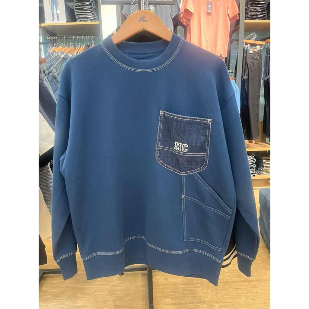 ❌เก็บโค้ดก่อนสั่ง❌ เสื้อสเวตเตอร์ Mc Jeans ทรงโอเวอร์ไซส์ ของแท้จากช้อปโดยตรง100% พร้อมส่ง มีบริการเ