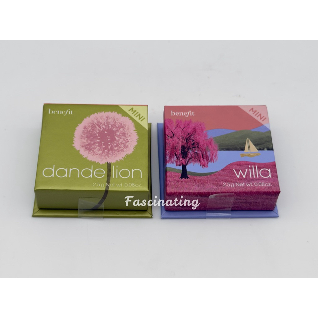 Benefit Willa Soft Neutral Rose Blush มินิ 2.5g กดเลือกสีได้ค่ะ สินค้าฉลากไทยค่ะ