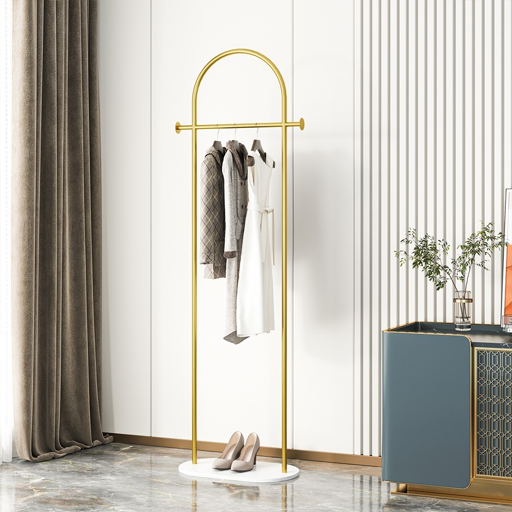 💥วันนี้​ส่งของ💥ฐานเป็นหินอ่อน，วันนี้​ส่งของราวผ้า ที่แขวนกระเป๋า ราวแขวนกระเป๋า ที่แขวนหมวก ราวแขวนเสื้อผ้า， - รูปที่ 2