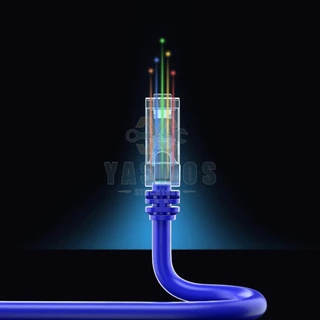 สายแลน CAT6 สีน้ำเงิน RJ45 1Gbps 0.3M/0.5M/1M/2M/3M/5M/10M/15M/20M/30M/40M/50M 1000Mbps สำหรับPC แลปท็อป เราเตอร์