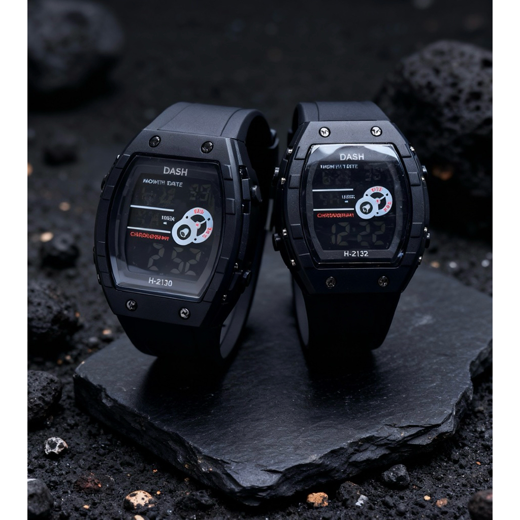 (M24) โปรลดกระหน่ำ นาฬิกา SPORT DASH รุ่น H-2130 ดิจิตอล กันน้ำได้ ไซส์ ชาย-หญิง