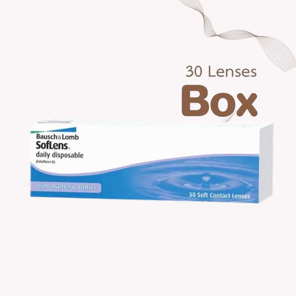 Bausch and lomb  one day 30 lenses
