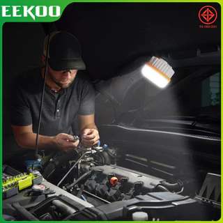 EEKOO【ซื้อ 1 แถม 1】หลอดไฟไร้สาย 100000W หลอดไฟ LED ไลท์แสงสีขาวกันน้ำ กันฝุ่นละออง โคมไฟไร้สาย IP65 ชาร์จไฟอัตโนม USB