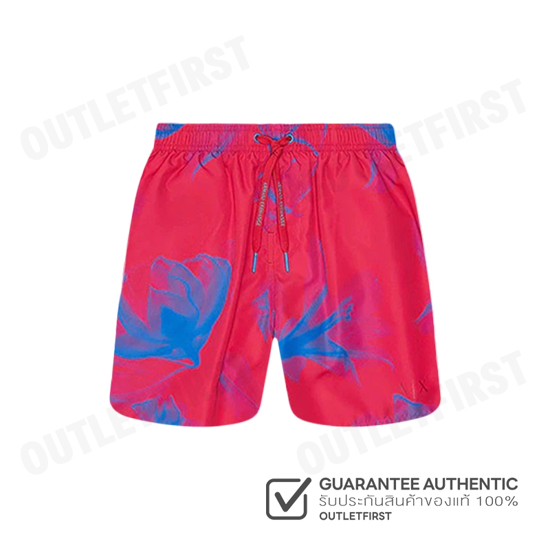 ARMANI EXCHANGE รุ่น MEN'S BOXER BEACHWEAR MID BOXER CODE: 953060 4R645 26973 กางเกงขาสั้นผู้ชาย กาง