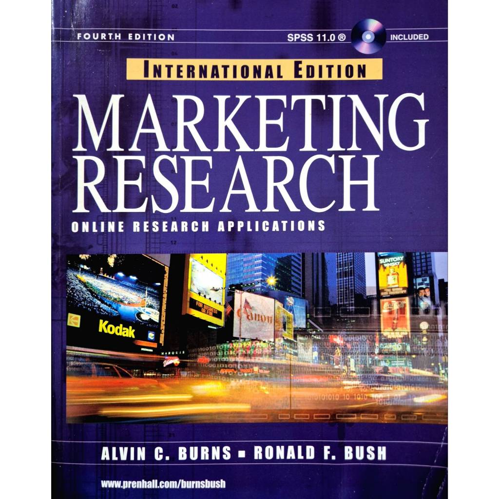 MARKETING RESEARCH : ONLINE RESEARCH APPLICATIONS
