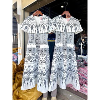 เดรสยาว ลายไทย สวยอลัง งานป้าย jusmint