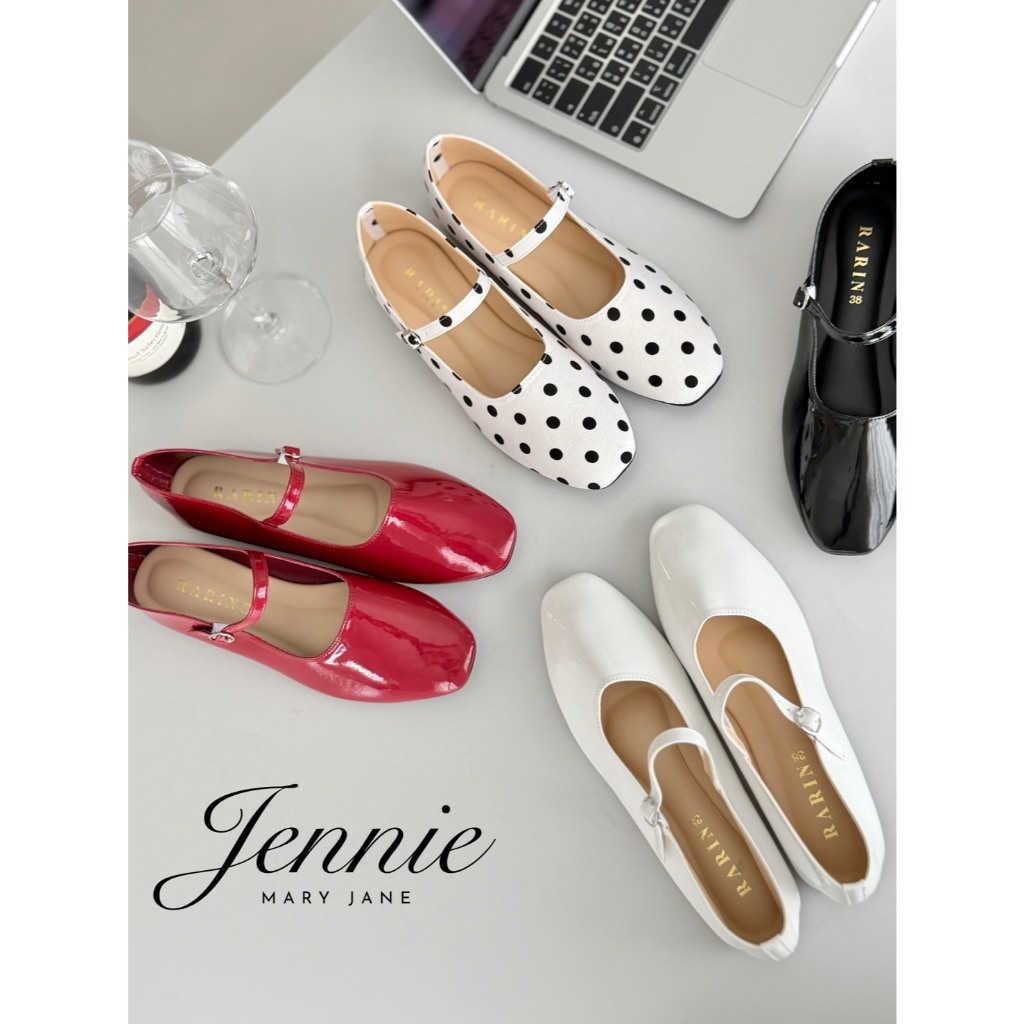 รองเท้า Mary Jane รุ่น Jennie Sz 36 - 41 ***เท้าไม่เรียว แนะนำเพิ่ม 1 ไซส์***
