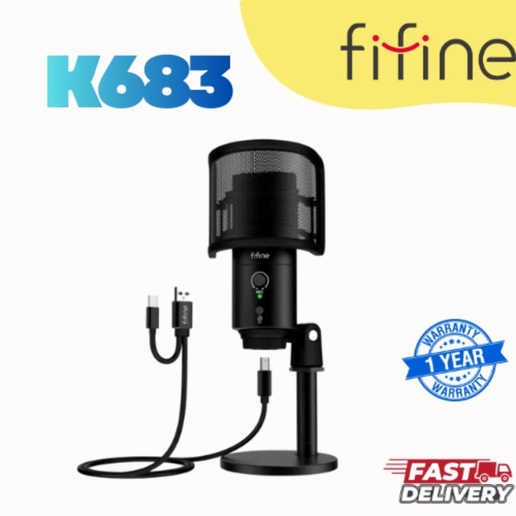 Fifine Microphone  k683b