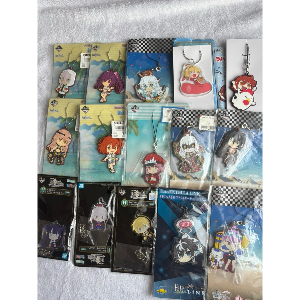 (ลิขสิทธิ์)สินค้าของสะสมfate ทุกภาค พวงกุญแจ