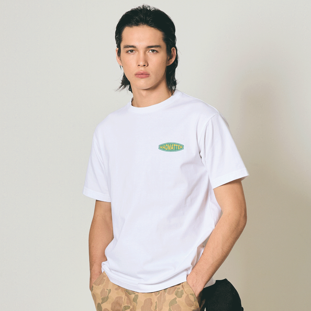 Madmatter - Logo Pitstop Tee เสื้อยืด คอกลม