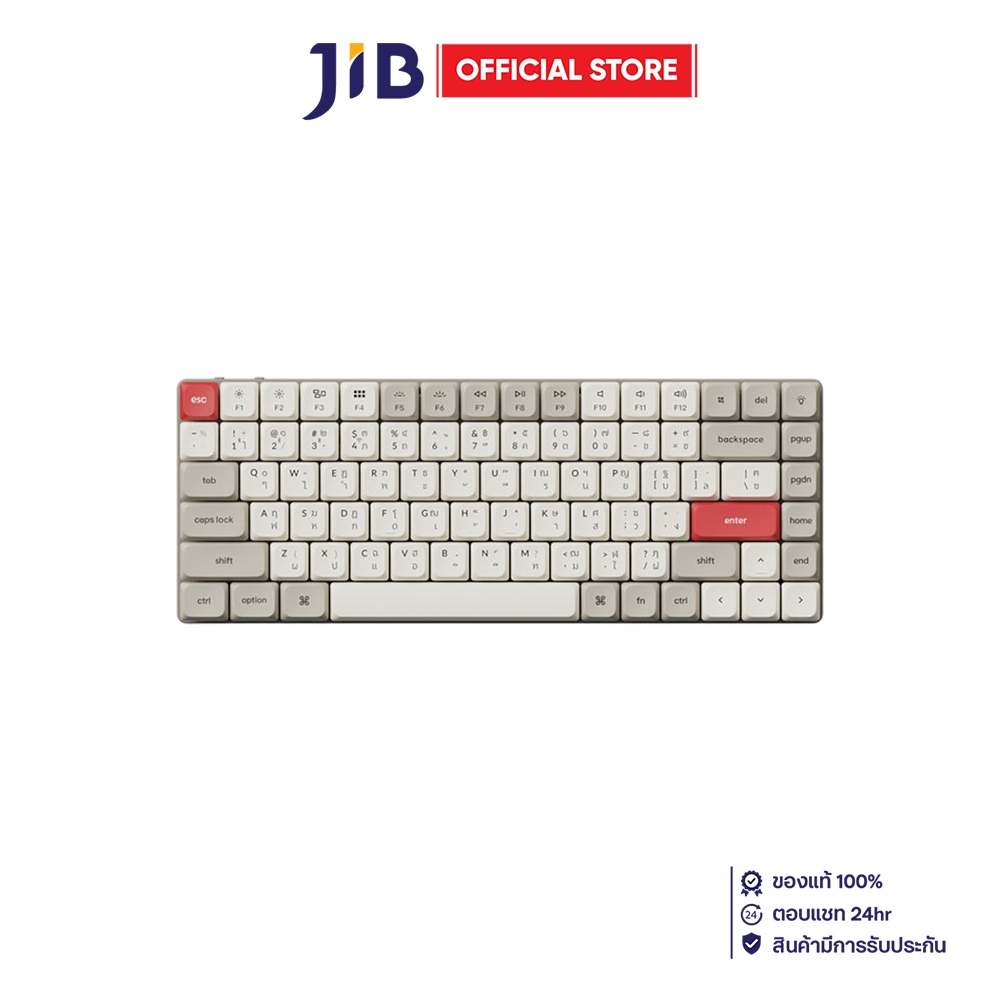 WIRELESS KEYBOARD (คีย์บอร์ดไร้สาย) KEYCHRON K3 MAX - QMK/VIA GATERON LOW-PROFIL