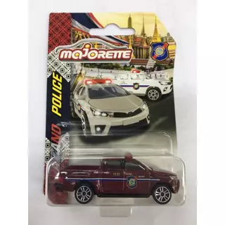 Majorette ชุด Thailand Tourist Police Cars รถตำรวจท่องเที่ยว รถเหล็ก 1/64 (แพ็คไม่สวย) ของแท้ มือ 1