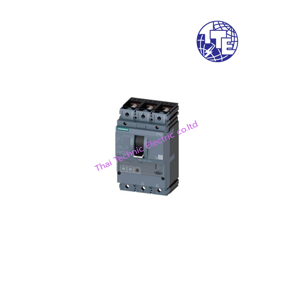 MCCB "SIEMENS" 3VA2225-6HL32-0AA0 3P 100A...250A 85kA, 415V, 3VA2 IEC Frame250