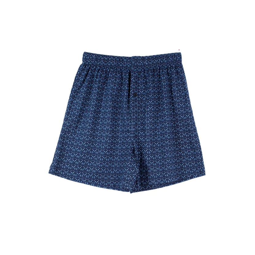 ARROW LITE BOXER SHORTS กางเกงบ๊อกเซอร์ชาย พิมพ์ลาย สีกรมท่า รุ่น ZX611NV