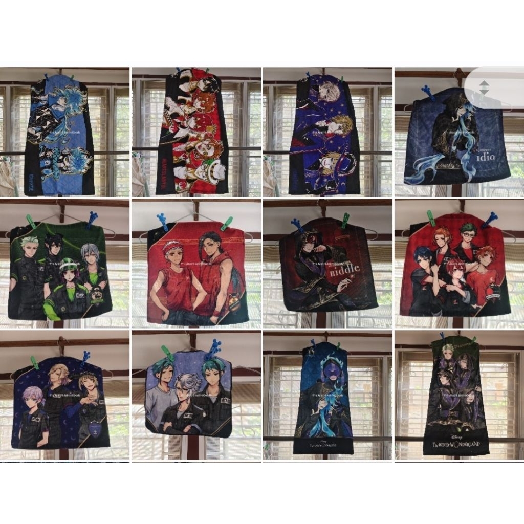 up20/2 Anime Twisted Wonderland รวมงาน ผ้า  Octavinelle Scarabia Pomefiore Ignihyde #Heartslabyul Savanaclaw Diasomnia