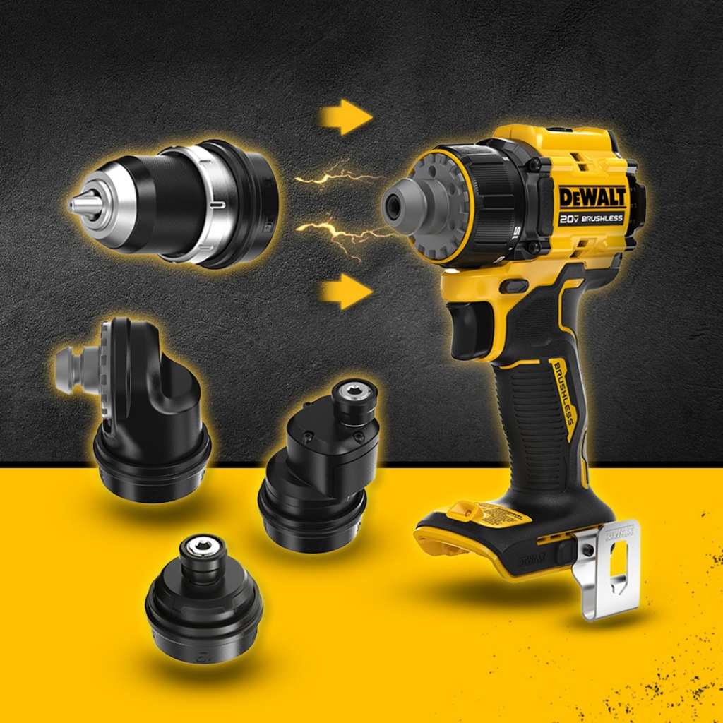 DEWALT DCD803B ATOMIC 20V MAX Multi-Head Drill/Driver (เครื่องเปล่า)