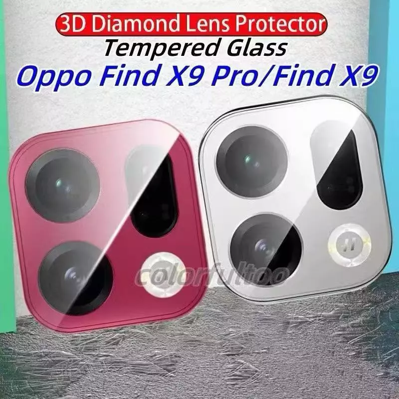 ฟิล์มกระจก เลนส์กล้อง สำหรับOppo Find X9 Pro X9s X9Ultra เต็มเลนส์ Find X9 / Find X9Pro