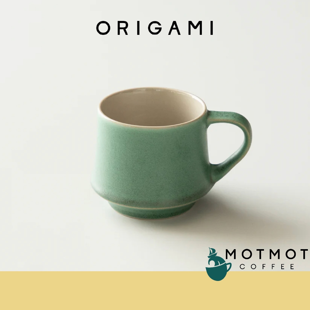 Origami Flare Mug | แก้วสำหรับดื่มกาแฟ ยี่ห้อ Origami | MOTMOT COFFEE