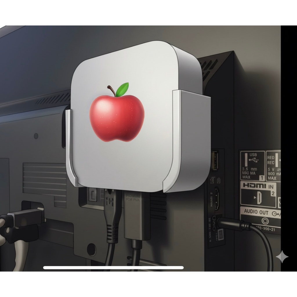 เคส TV 4K Gen 3 & รีโมท ดีไซน์หรู ติดผนัง หรือหลังกำแพงได้ ประหยัดพื้นที่ (ไม่รวม กล่อง TV)
