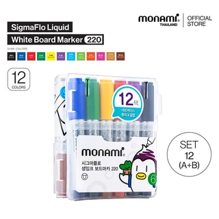 Monami ปากกาไวท์บอร์ด รุ่น SigmaFlo 220 แบบชุด