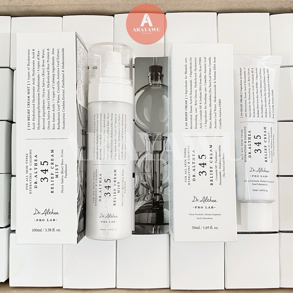 (✅ฉลากไทย/พร้อมส่ง) Dr.Althea 345 Relief Cream 345 🤍 mist