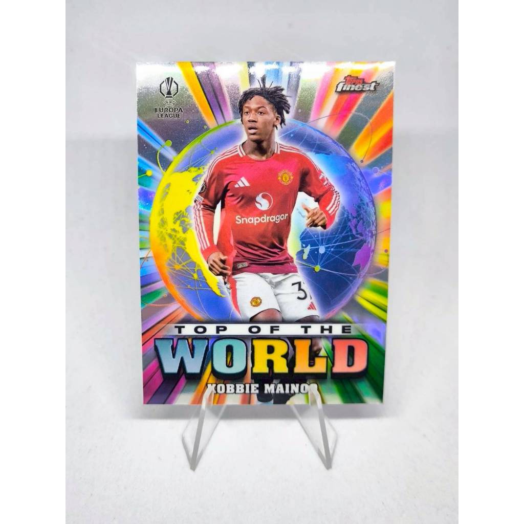 การ์ดฟุตบอล Topps Finest UEFA Club Competitions Top of The World Soccer Insert 2024-25 ราคา ถูกที่สุด ดีลบีเคเค แกลเลอรีภาพที่ 3