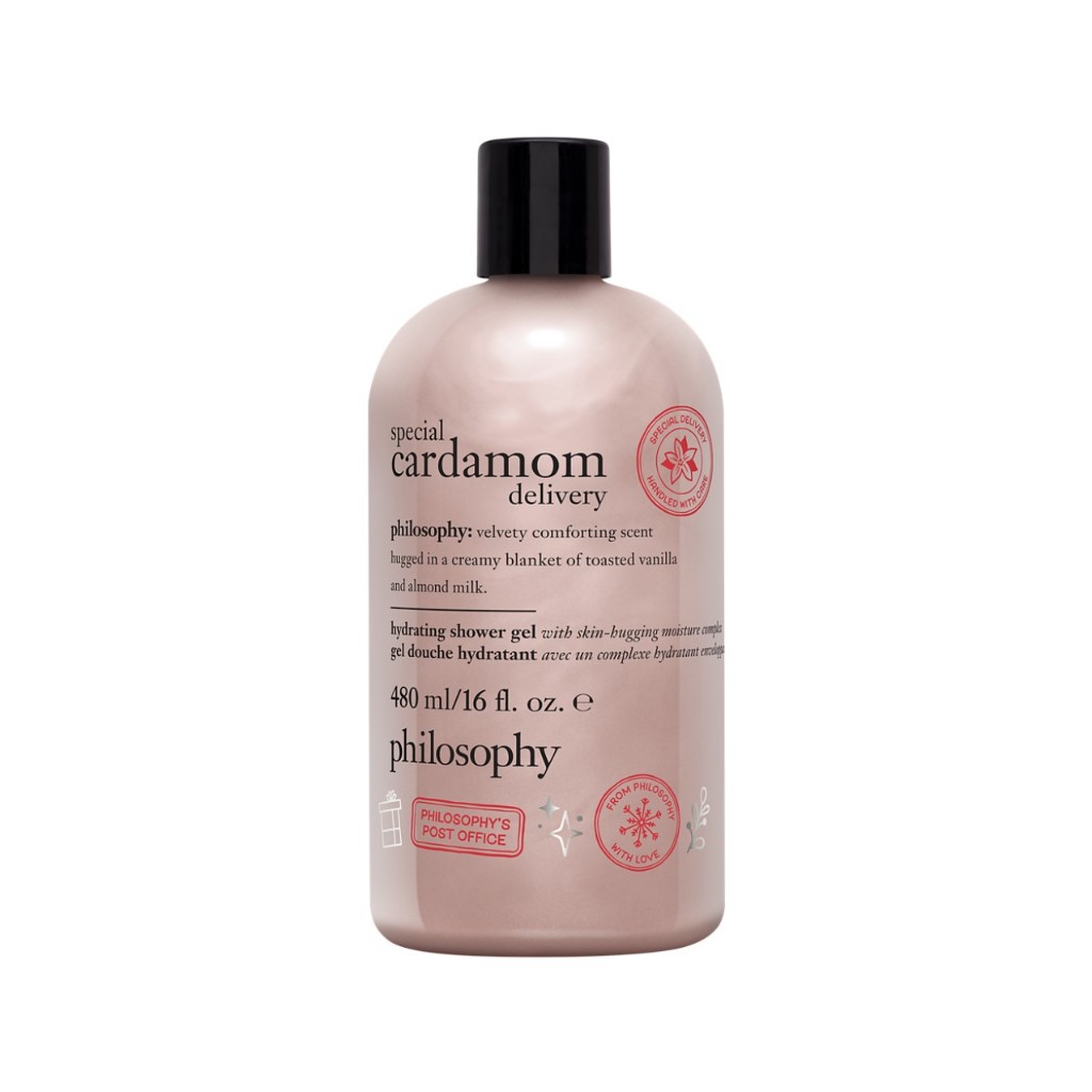 philosophy special cardamom delivery hydrating shower gel, bubble bath, & shampoo, 480ml (16oz)
