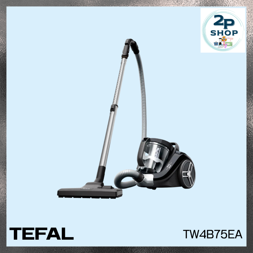 EFAL เครื่องดูดฝุ่นแบบกล่องไร้ถุงเก็บฝุ่น รุ่น TW4B75EA สีดำ