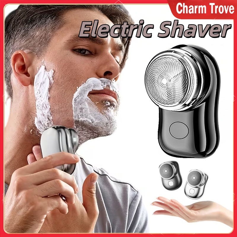 เครื่องโกนหนวดไฟฟ้า | ชาร์จเร็ว ใบมีดชัดสะอาด Mini Shaver ขนาดเล็ก รูปแบบพกพา เครื่องโกนหนวด เฮงโยสติง ดีไซน์ทันสมัย
