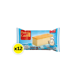 เค้กไข่ไต้หวันรสดั้งเดิม ตราเดลี่ 1 กล่อง มี 12 ซอง ขนาด 25 กรัม