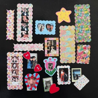 เฉพาะเฟรม หน่วยเป็น cm*amuse stuff-Lovely Magnet Frame — กรอบแม่เหล็กใส่รูปสุดคิ้วท์