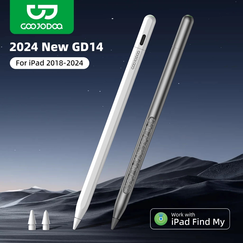 GOOJODOQ GD14 Stylus For Pad 11 10 9 8 7 10.2 Air4 Air5 10.9 Air6 Air 7 Pro 11 13 2018-2025
