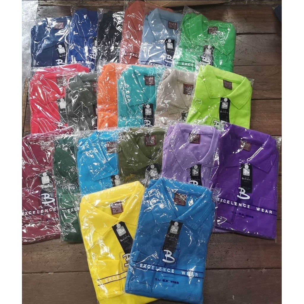 เสื้อยืดโปโล​ แขนยาว​ ผ้าTK​ (Cotton with Polyester)​