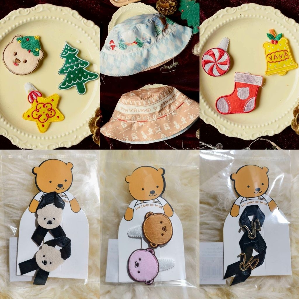 The Land of Vava รวมAccคอลเลคชั่นต่างๆ สินค้าใหม่ กิ๊บสำหรับเด็ก หมวกเด็ก