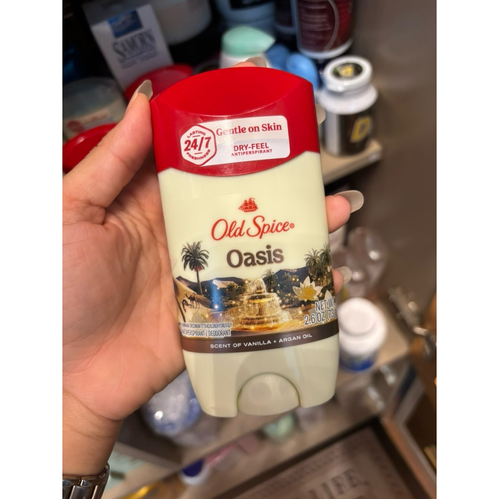 Old Spice Oasis with Vanilla Notes Anti-perspirant & Deodorant 73g.