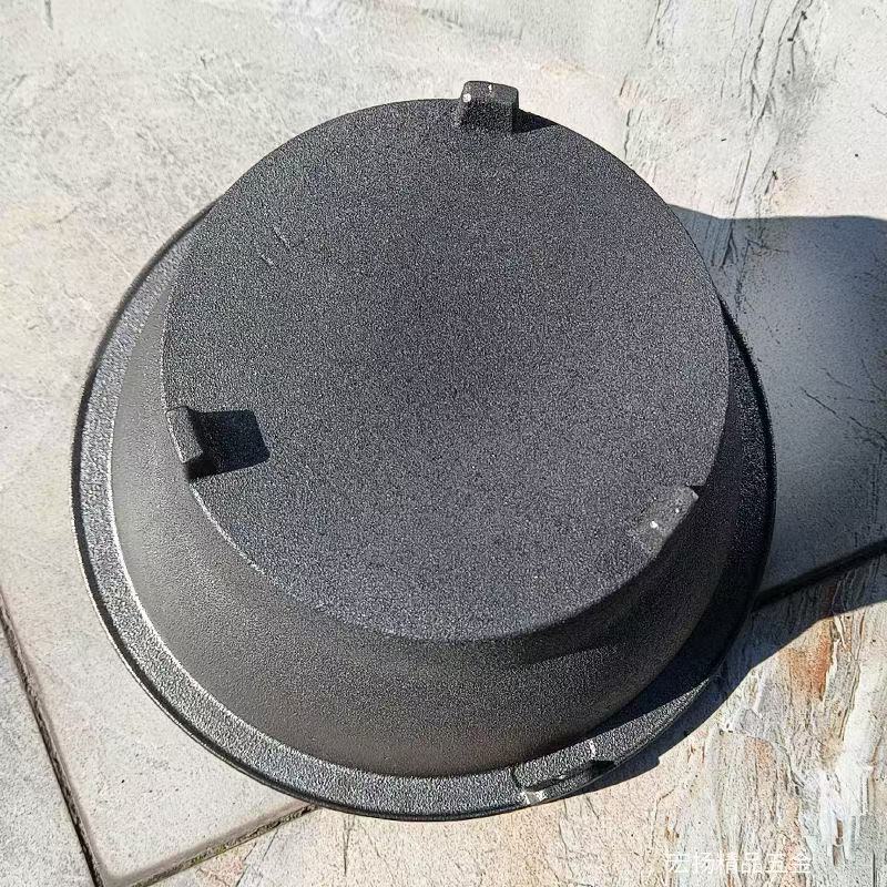 ♞เตาถ่านเหล็กหล่อเตาไม้สมัยเก่าเครื่องทำความร้อนในร่มเหล็กหล่อโดยรอบเตาต้มถ่านชาต้มซุปชาต้มเตาเตา - รูปที่ 2