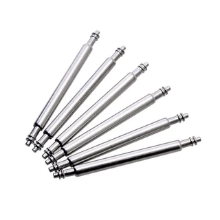 [มีทุกขนาด] Extra Size สปริงบาร์ สลัก สำหรับยึดสายนาฬิกากับตัวเรือน 1 คู่ Stainless Spring bar 1.8mm