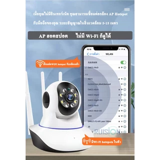 🔥ชื้อ2เครื่องยิ่งคุ้ม🔥กล้องวงจรปิด WIFI กล้องวงจรปิดไร้สาย อยู่ไกลแค่ไหนก็ดูได้ กล้อง IP 8ล้านพิกเซล